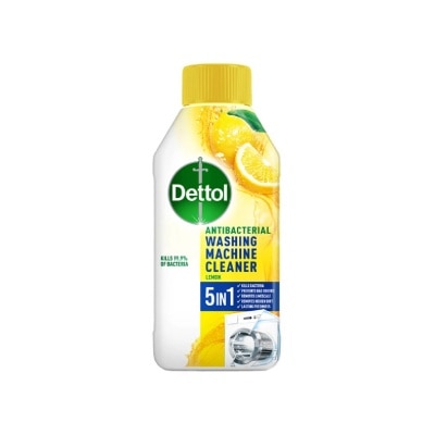 DETTOL Antibacterial Washing Machine Cleaner Lemon 250ml