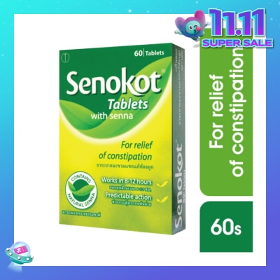 SENOKOT Tablet with Senna for Fast Acting Constipation Relief 60s