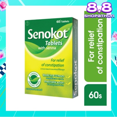 SENOKOT Tablet with Senna for Fast Acting Constipation Relief 60s