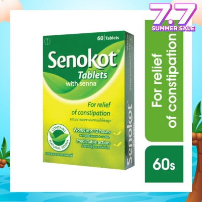 SENOKOT Tablet with Senna for Fast Acting Constipation Relief 60s