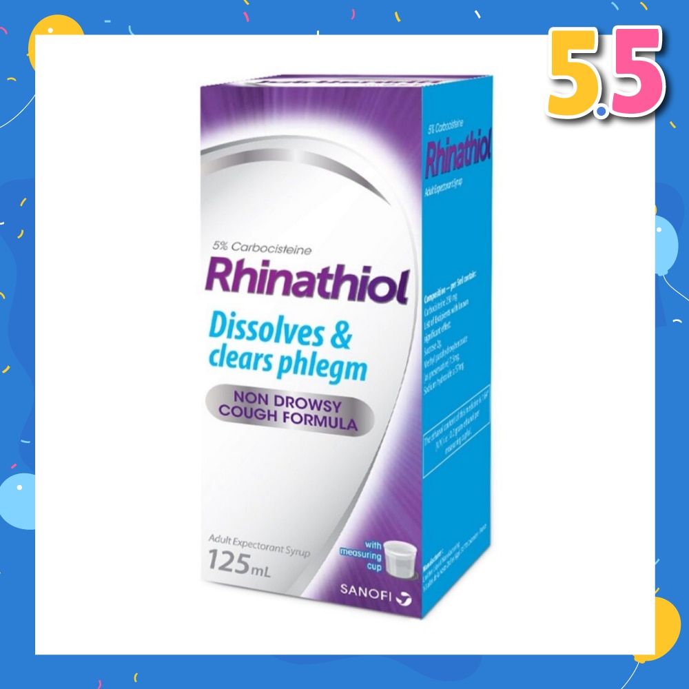 Adult Cough  Syrup 5% 125ml
