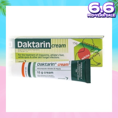 DAKTARIN Cream Treatment For Fungal Infections 15g