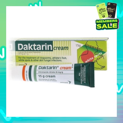 DAKTARIN Cream Treatment For Fungal Infections 15g