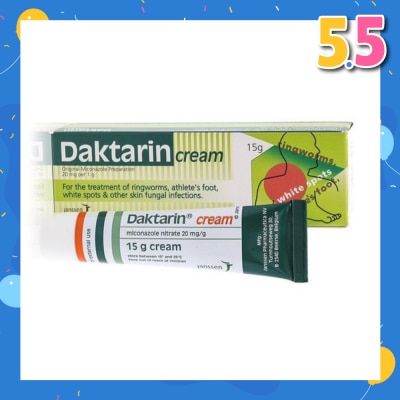 DAKTARIN Cream Treatment For Fungal Infections 15g