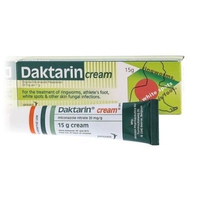 DAKTARIN Cream Treatment For Fungal Infections 15g