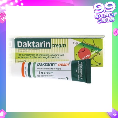 DAKTARIN Cream Treatment For Fungal Infections 15g