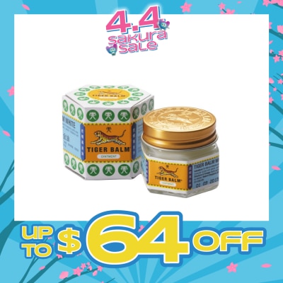 TIGER BALM - Ointment White (Pain Relief) 30g