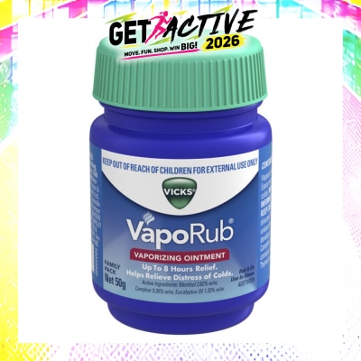 VICKS - VapoRub Vaporizing Ointment 50g image