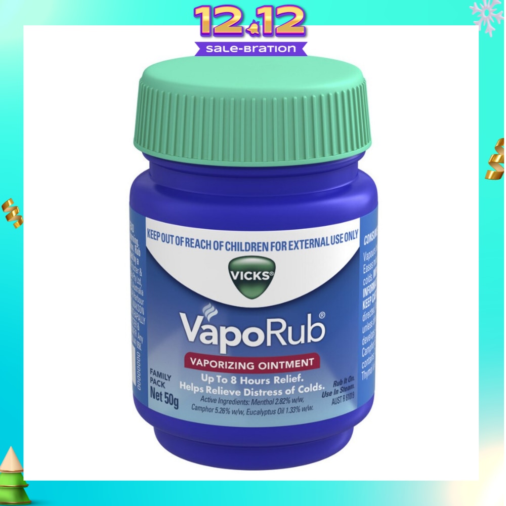 VapoRub Vaporizing Ointment 50g