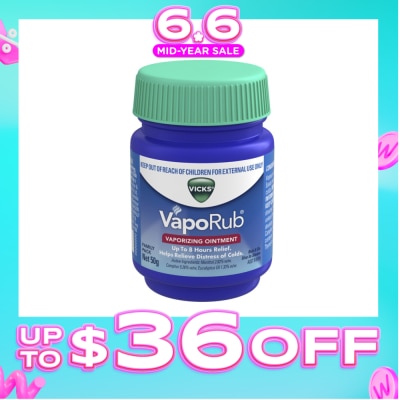 VICKS - VapoRub Vaporizing Ointment 50g