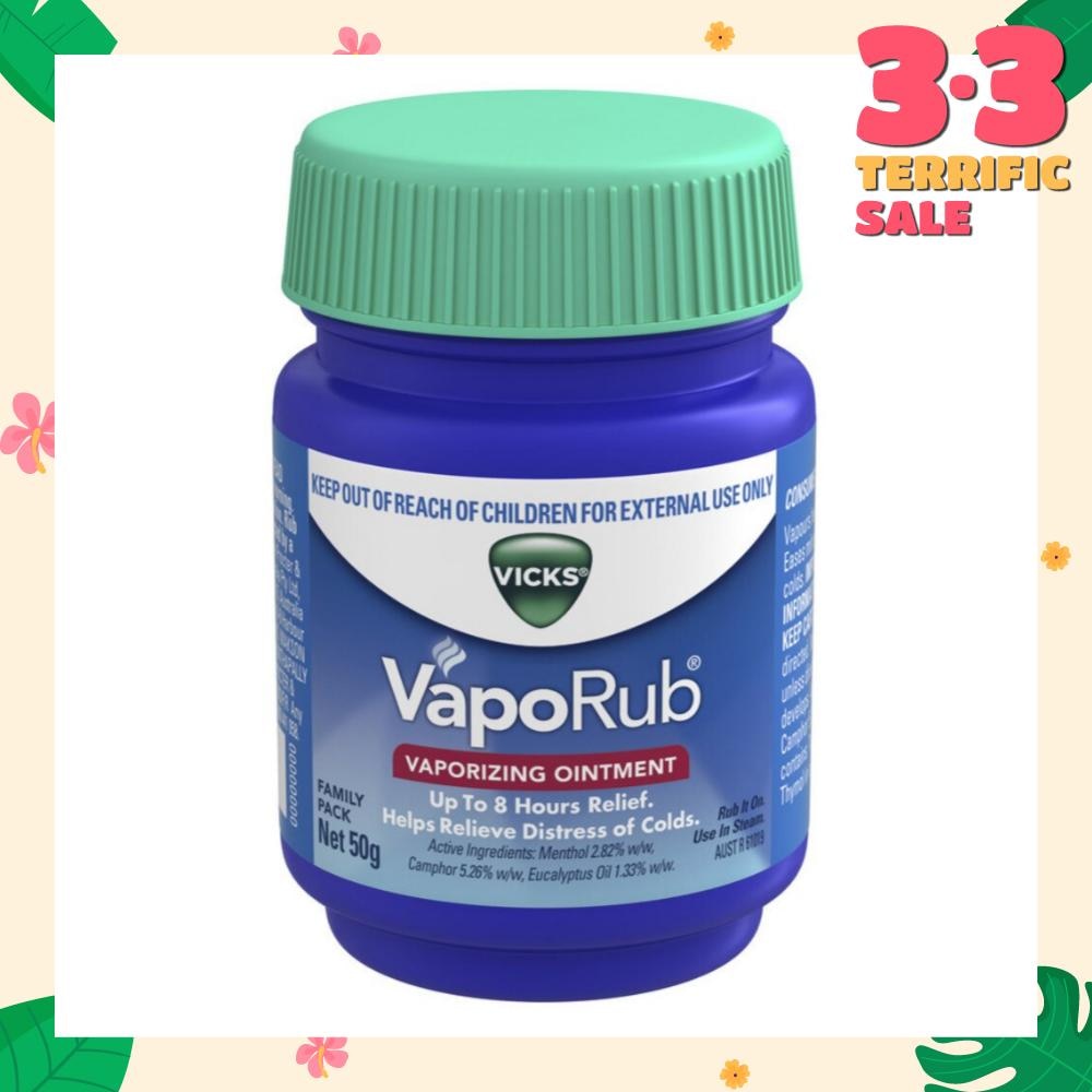 VapoRub Vaporizing Ointment 50g