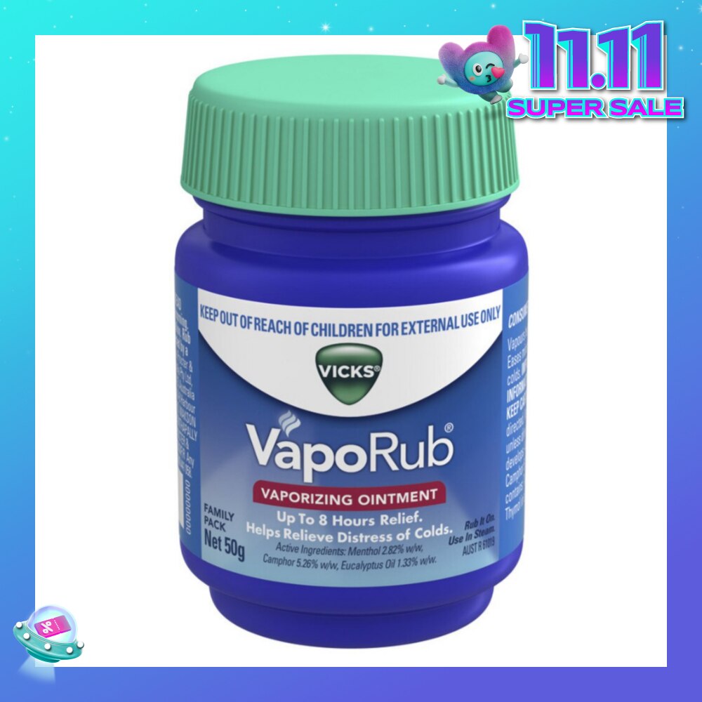 VapoRub Vaporizing Ointment 50g