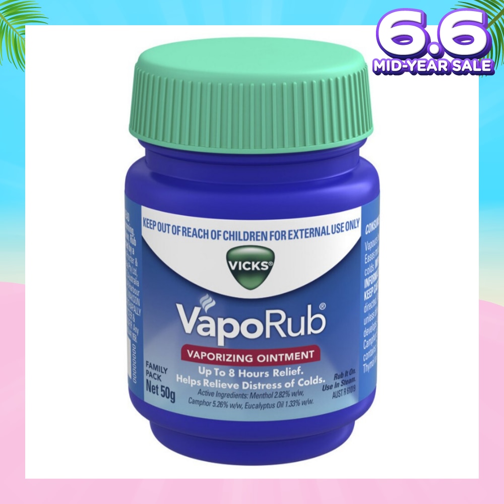VapoRub Vaporizing Ointment 50g