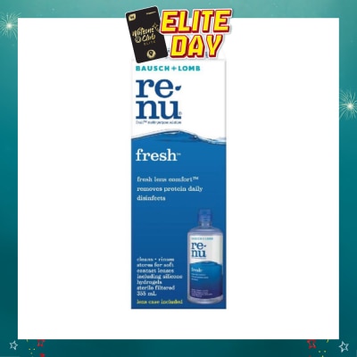BAUSCH + LOMB - Bausch + Lomb Renu Fresh Multi-Purpose Solution 355ml