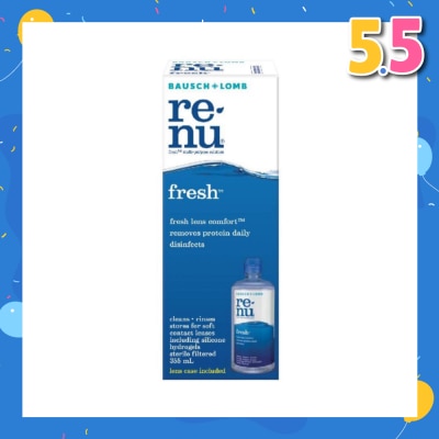 BAUSCH + LOMB Bausch + Lomb Renu Fresh Multi-Purpose Solution 355ml