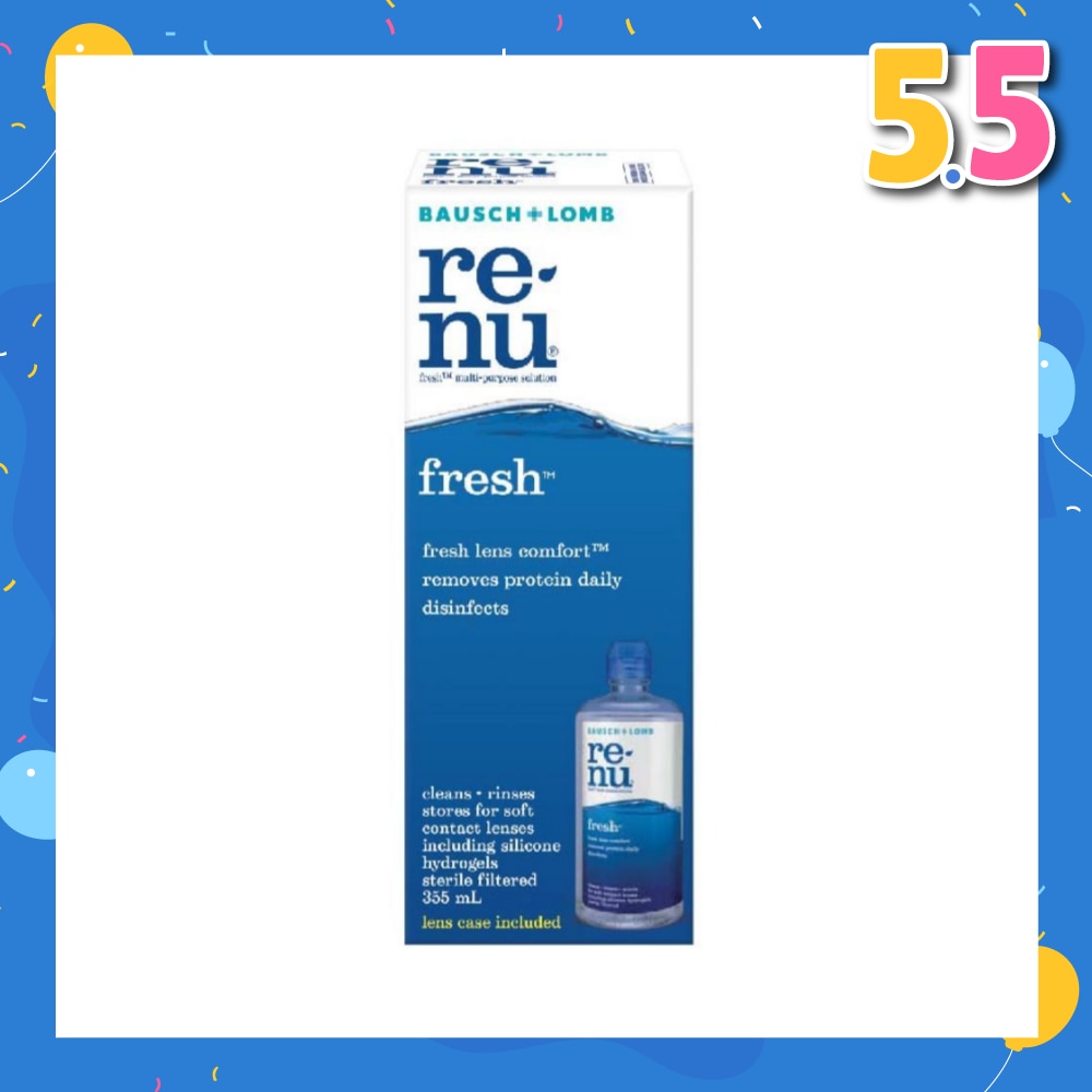 Bausch + Lomb Renu Fresh Multi-Purpose Solution 355ml