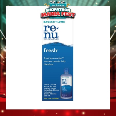 BAUSCH + LOMB - Bausch + Lomb Renu Fresh Multi-Purpose Solution 355ml