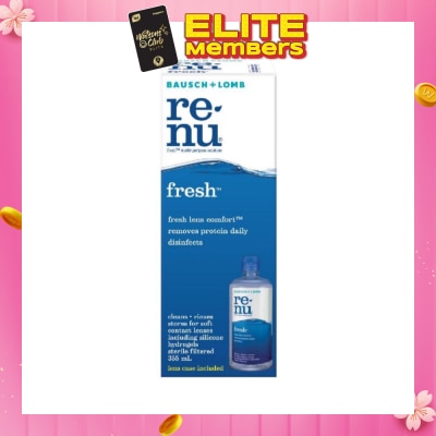BAUSCH + LOMB Bausch + Lomb Renu Fresh Multi-Purpose Solution 355ml