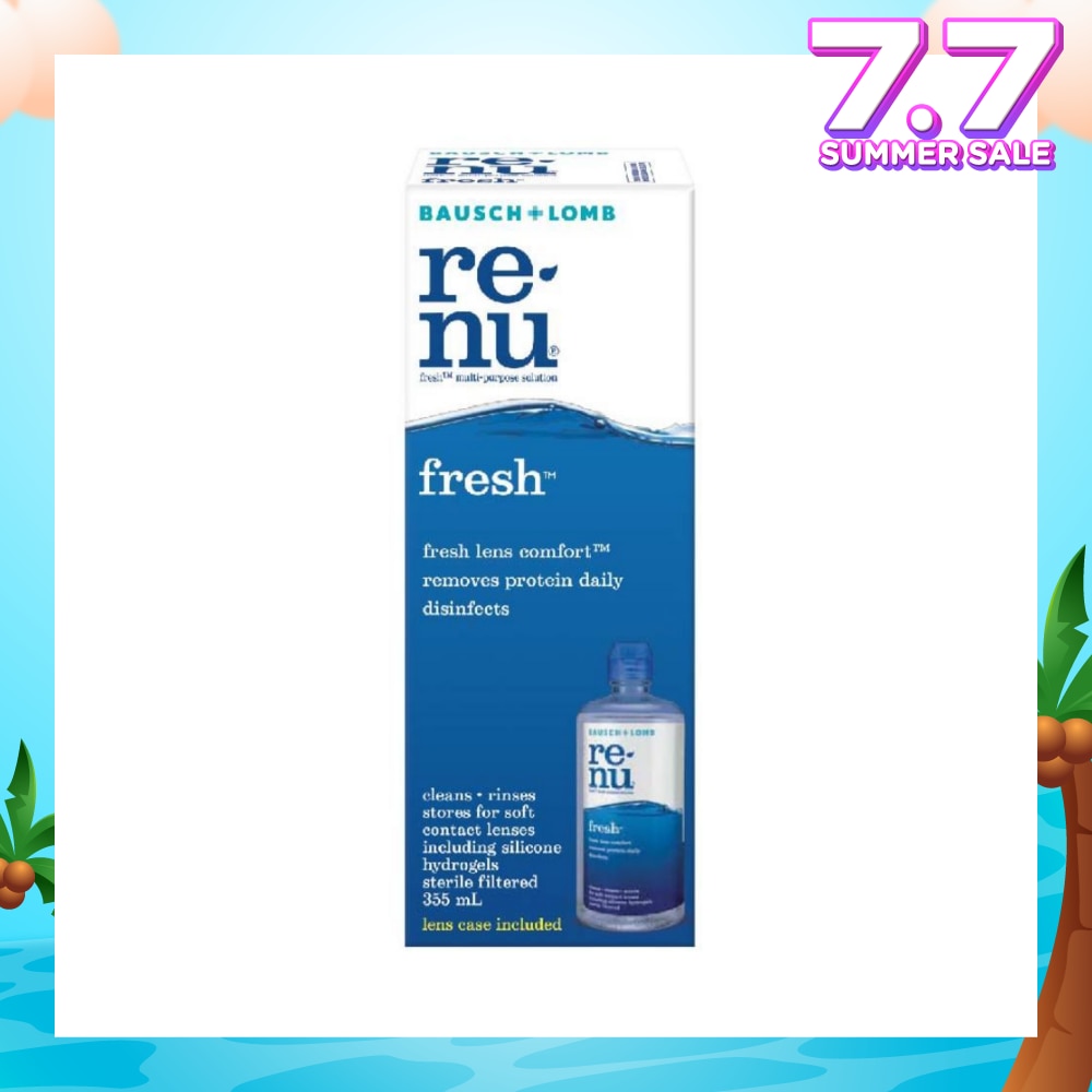Bausch + Lomb Renu Fresh Multi-Purpose Solution 355ml