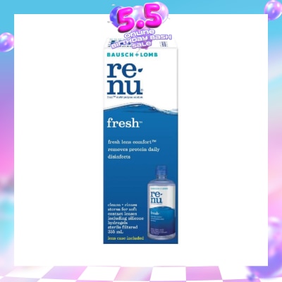 BAUSCH + LOMB - Bausch + Lomb Renu Fresh Multi-Purpose Solution 355ml