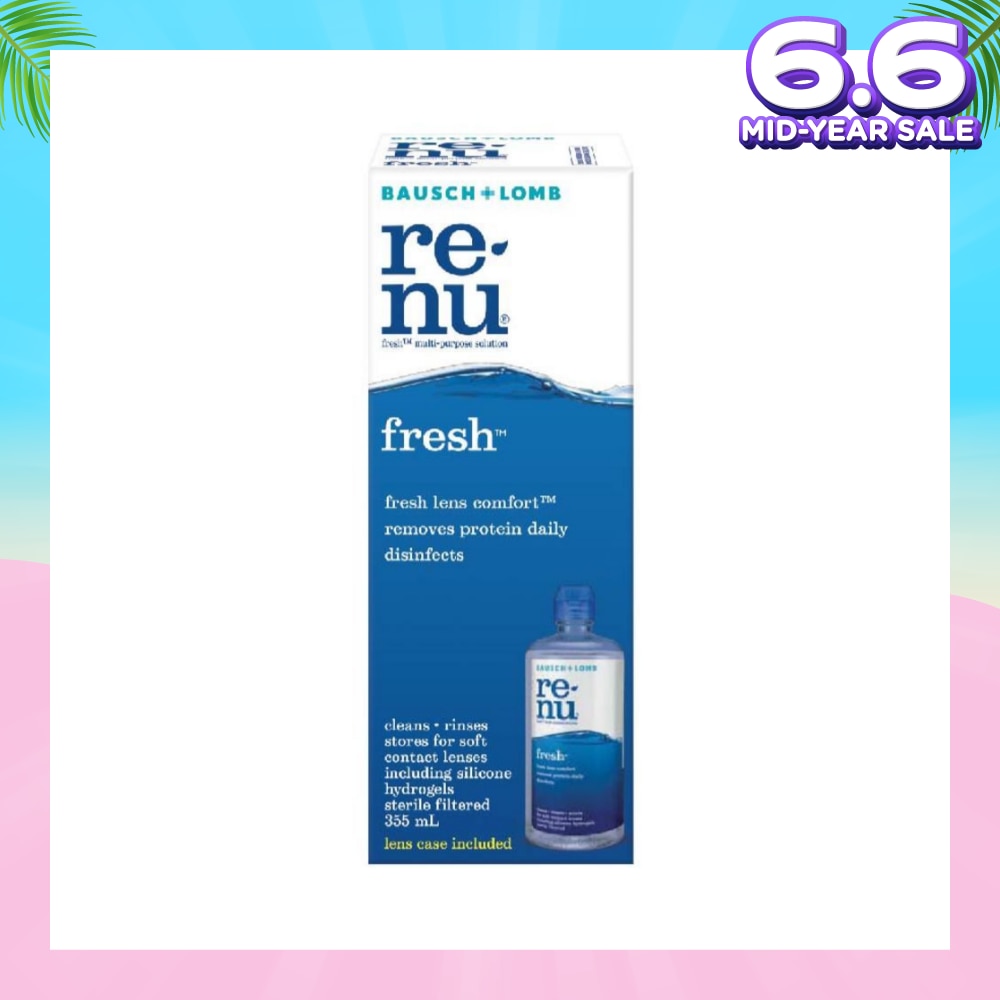 Bausch + Lomb Renu Fresh Multi-Purpose Solution 355ml