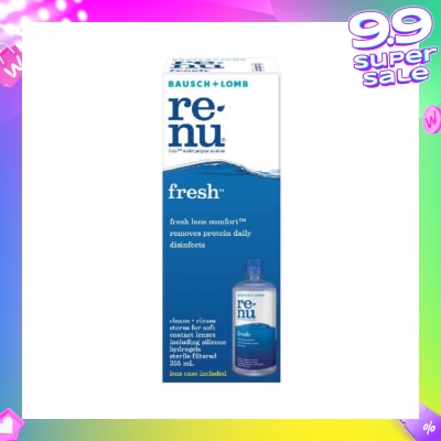 BAUSCH + LOMB Bausch + Lomb Renu Fresh Multi-Purpose Solution 355ml
