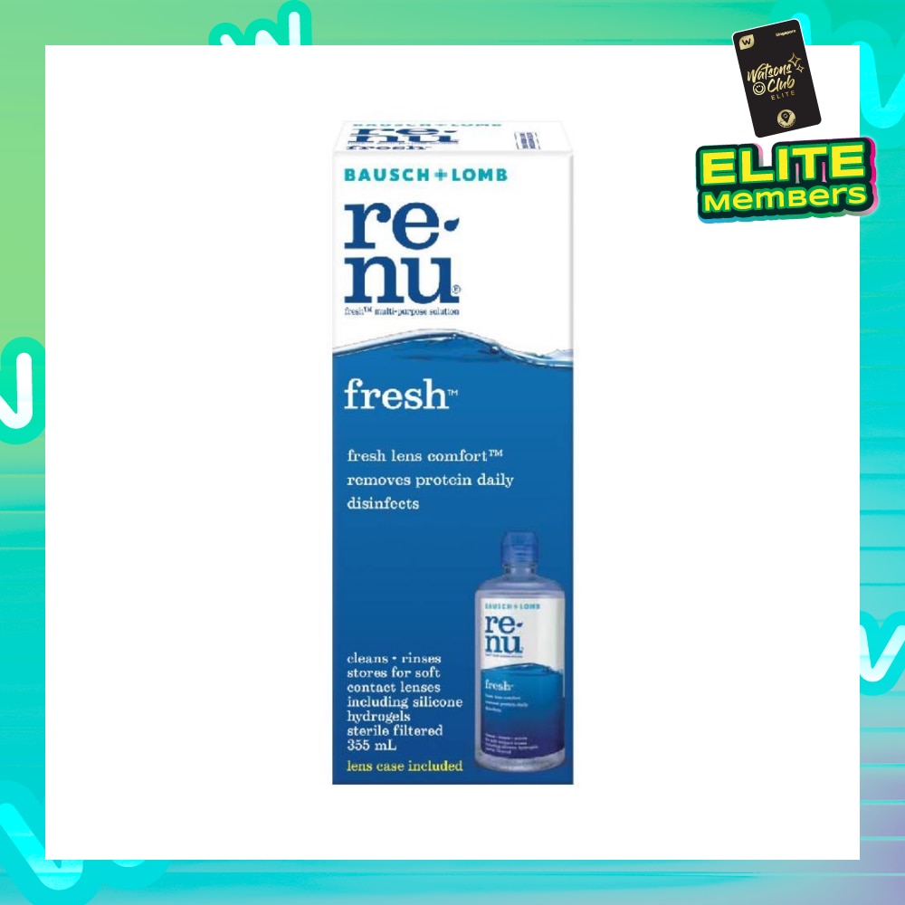 Bausch + Lomb Renu Fresh Multi-Purpose Solution 355ml