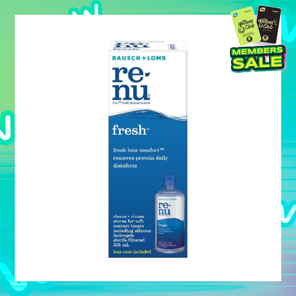 Bausch + Lomb Renu Fresh Multi-Purpose Solution 355ml