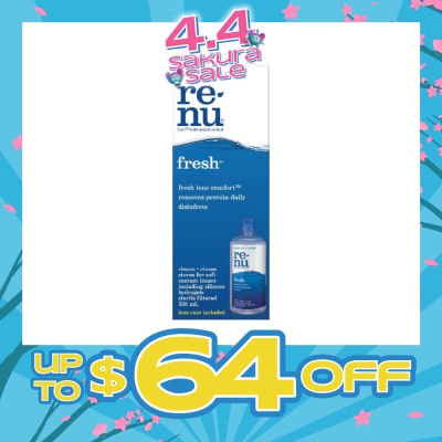 BAUSCH + LOMB - Bausch + Lomb Renu Fresh Multi-Purpose Solution 355ml