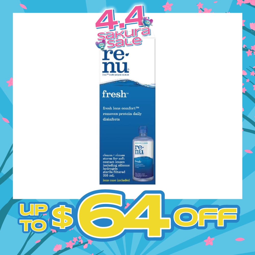 Bausch + Lomb Renu Fresh Multi-Purpose Solution 355ml