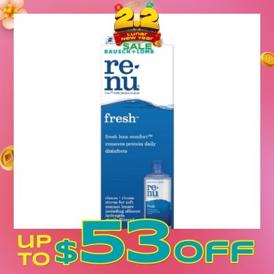 BAUSCH + LOMB Bausch + Lomb Renu Fresh Multi-Purpose Solution 355ml