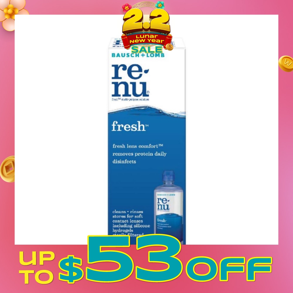 Bausch + Lomb Renu Fresh Multi-Purpose Solution 355ml