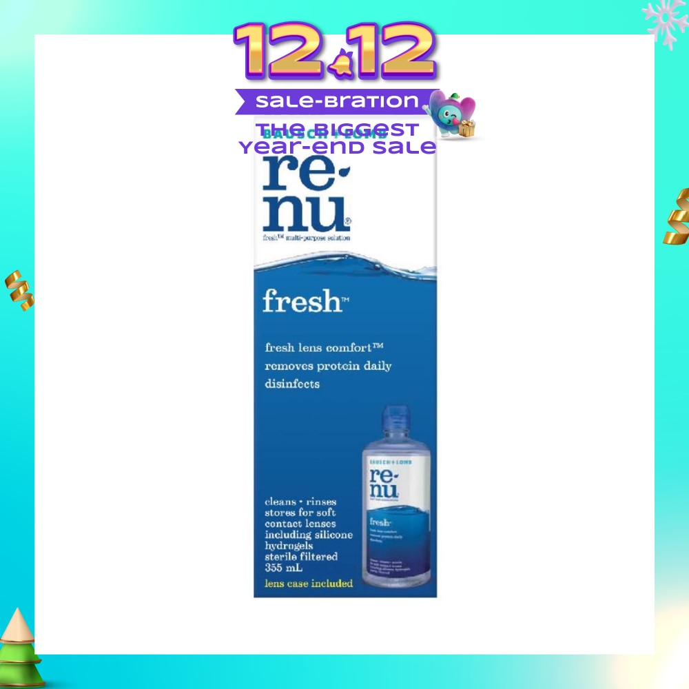 Bausch + Lomb Renu Fresh Multi-Purpose Solution 355ml