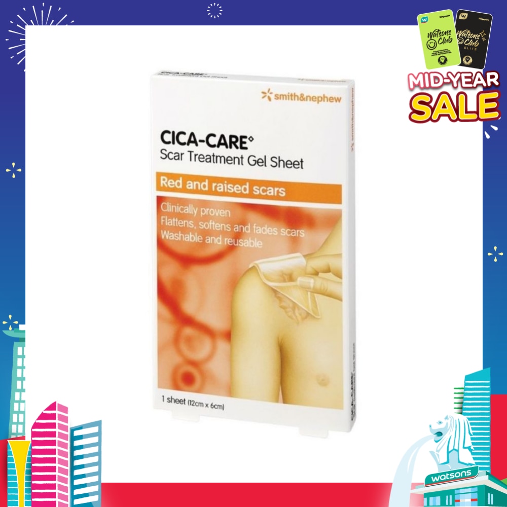 Cica-Care Gel Sheet 12cm x 6 cm 1s