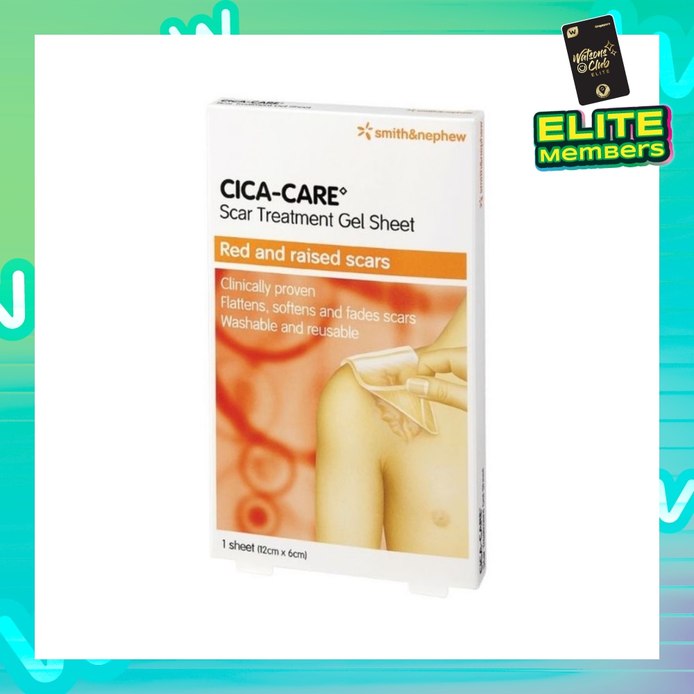 Cica-Care Gel Sheet 12cm x 6 cm 1s