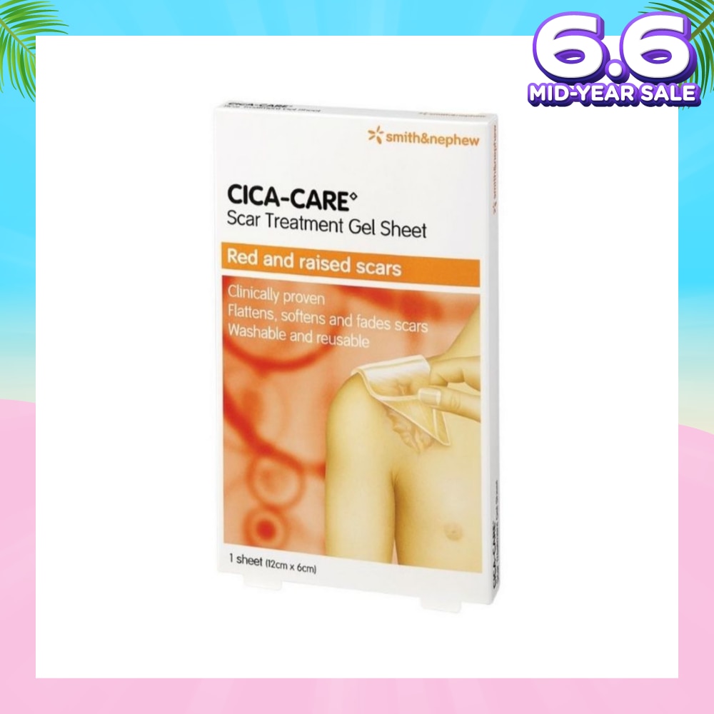 Cica-Care Gel Sheet 12cm x 6 cm 1s