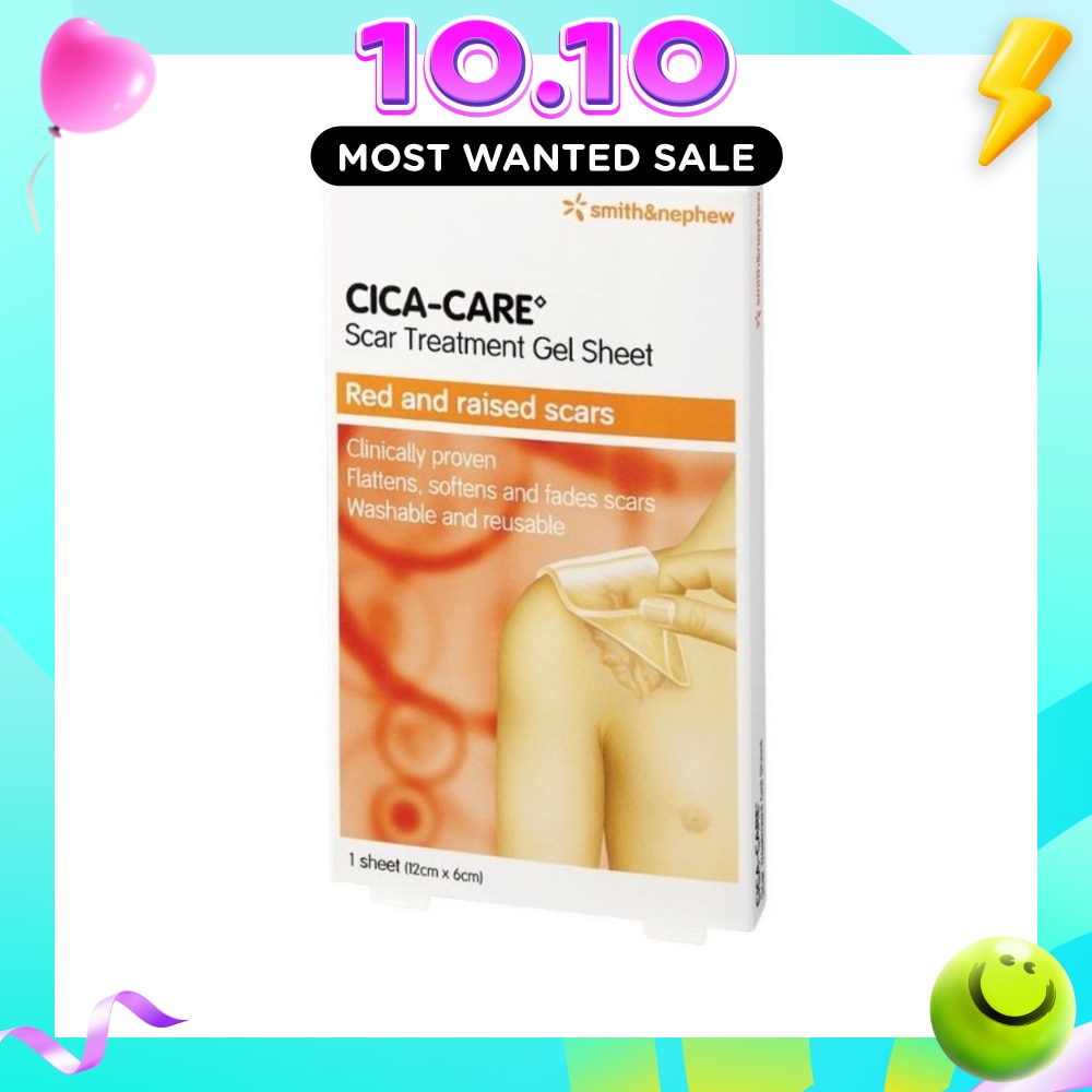 Cica Care Gel Sheet 12cm x 6 cm 1s image