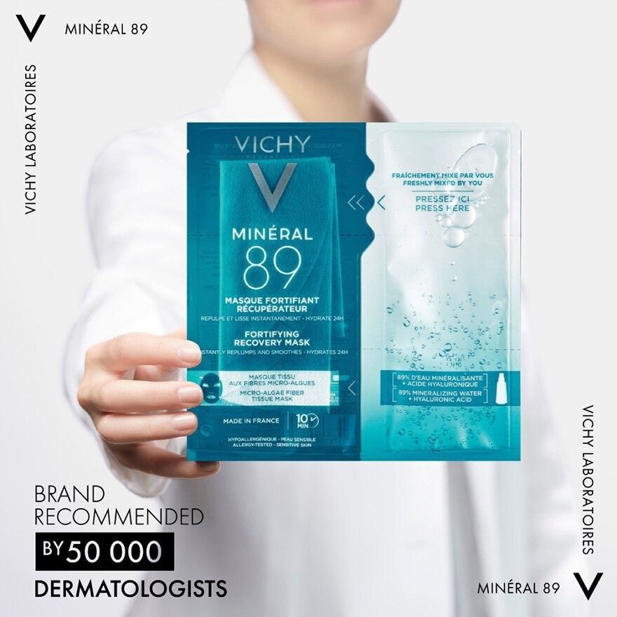 Vichy Mineral 89 Fortifying Recovery Mask 1s