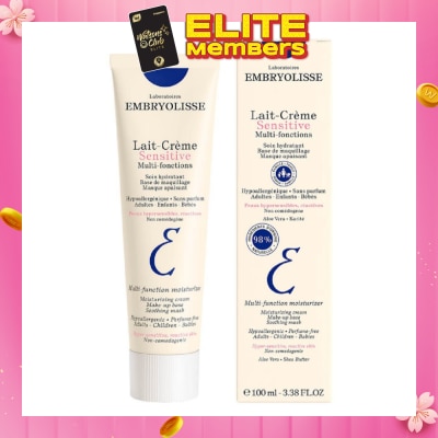 EMBRYOLISSE Lait-Creme Sensitive (Soothe, Nourish and Moisturize Easily Damaged Skin) 100ml
