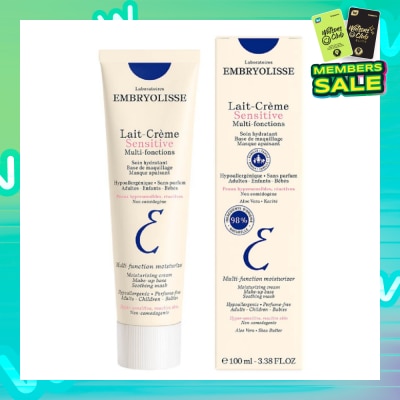EMBRYOLISSE Lait-Creme Sensitive (Soothe, Nourish and Moisturize Easily Damaged Skin) 100ml