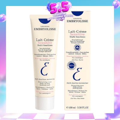 EMBRYOLISSE - Lait-Creme Sensitive (Soothe, Nourish and Moisturize Easily Damaged Skin) 100ml
