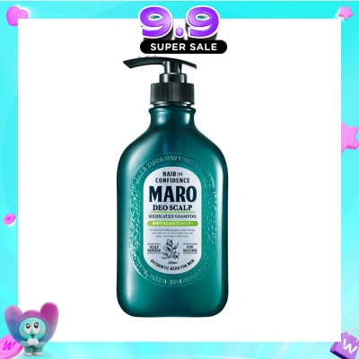 MARO - Deo Scalp Medicated Shampoo (Cleanse Unwanted Sebum on Clogged Pores in Hair Root) 480ml image