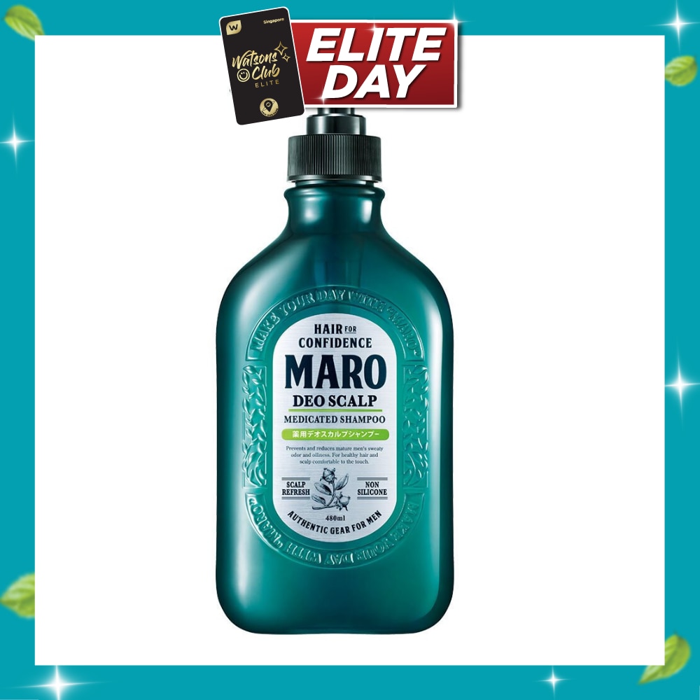 Deo Scalp Medicated Shampoo (Cleanse Unwanted Sebum on Clogged Pores in Hair Root) 480ml image