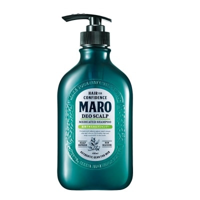 MARO Deo Scalp Medicated Shampoo (Cleanse Unwanted Sebum on Clogged Pores in Hair Root) 480ml