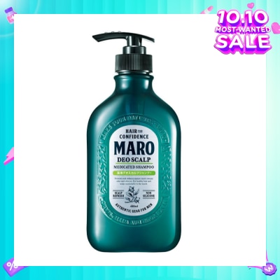 MARO Deo Scalp Medicated Shampoo (Cleanse Unwanted Sebum on Clogged Pores in Hair Root) 480ml