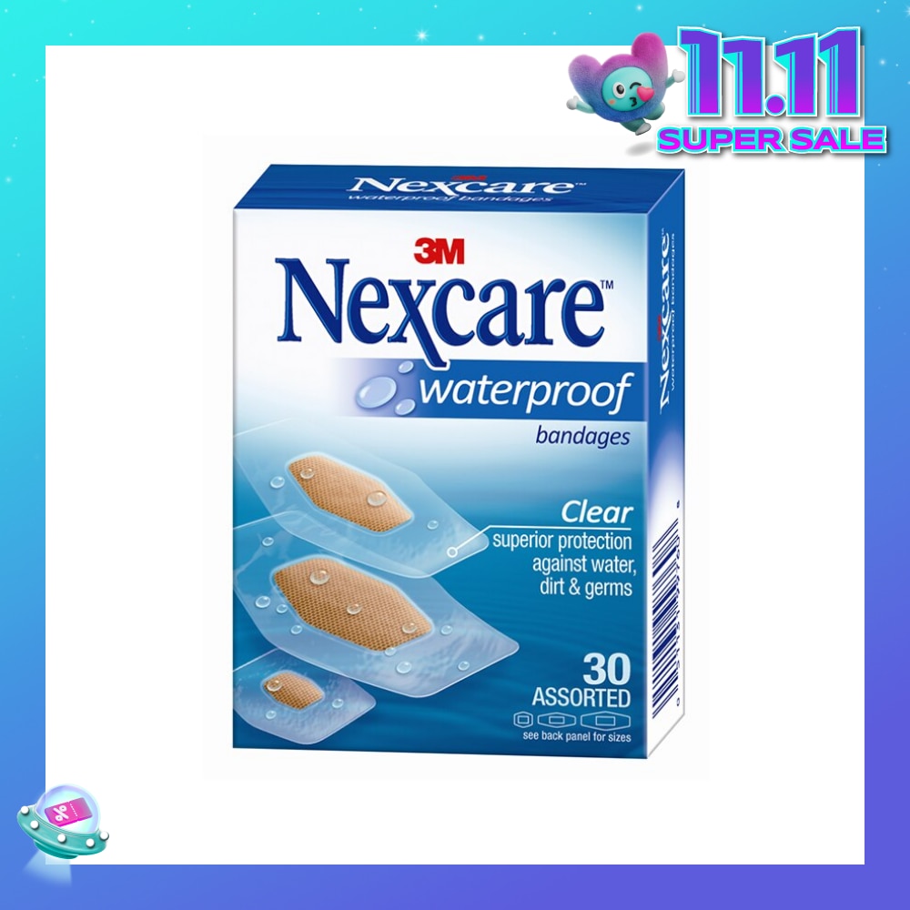 Bandage Waterproof Clear 30s