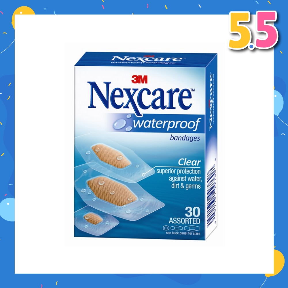 Bandage Waterproof Clear 30s