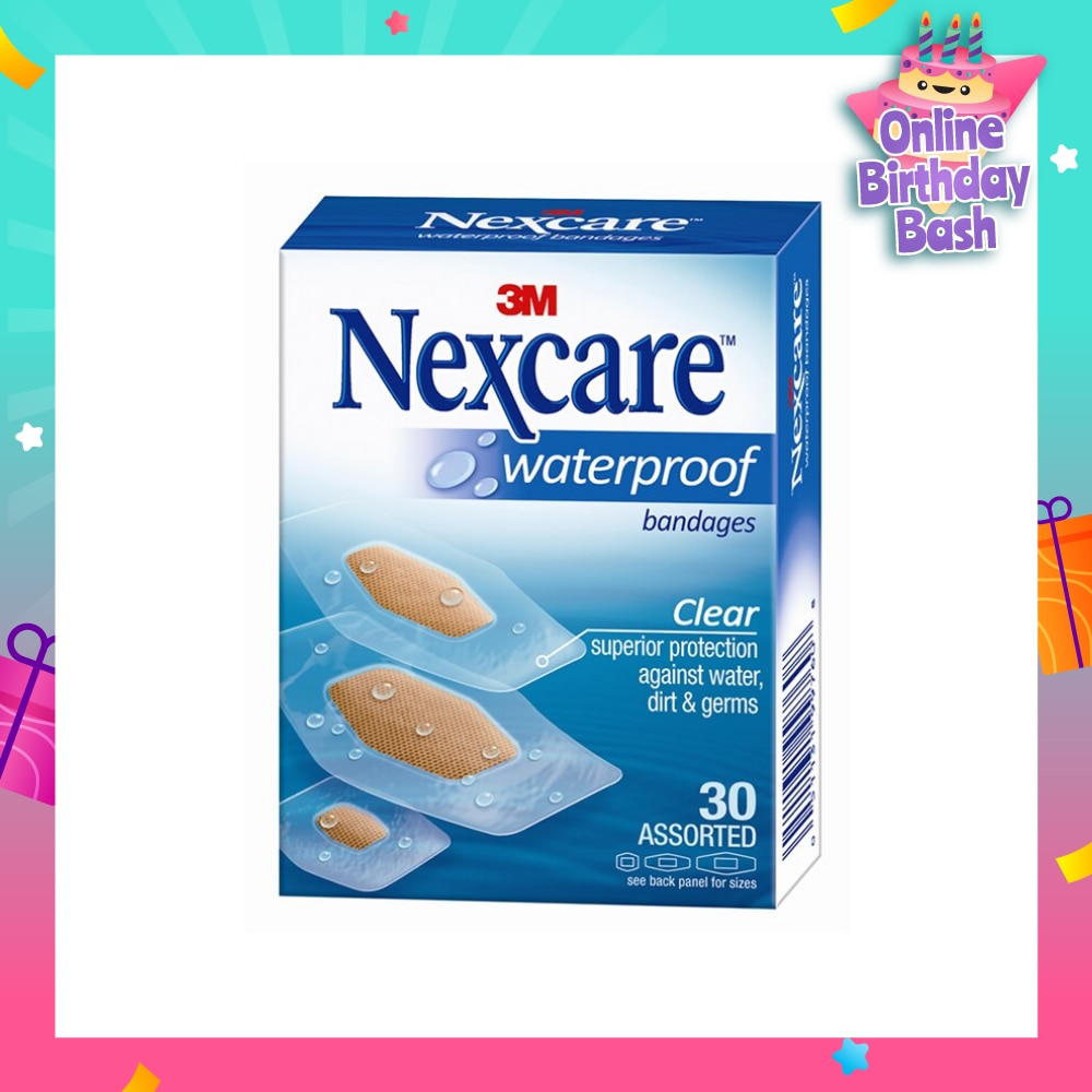 Bandage Waterproof Clear 30s