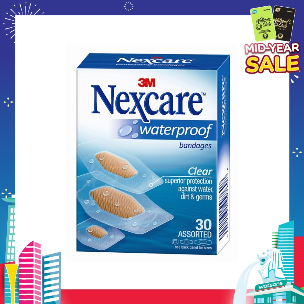 Bandage Waterproof Clear 30s