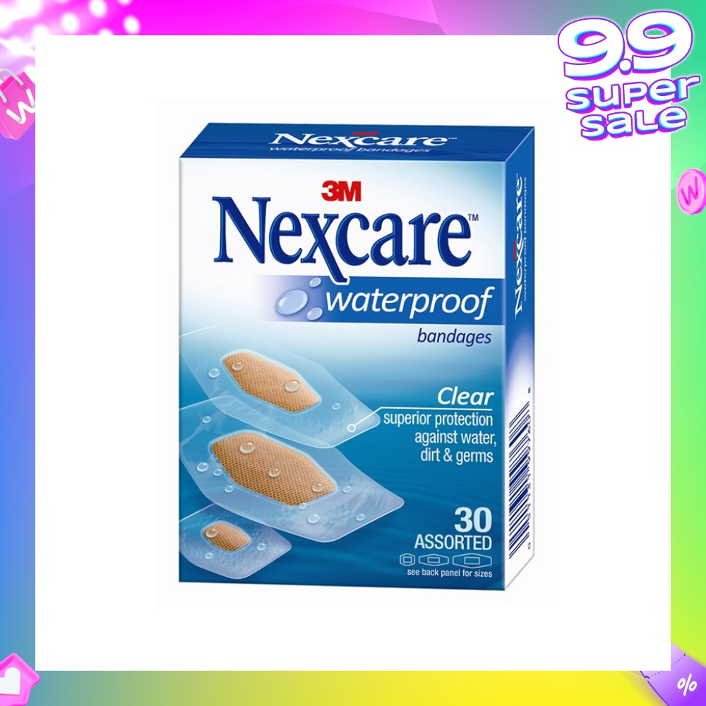 Bandage Waterproof Clear 30s